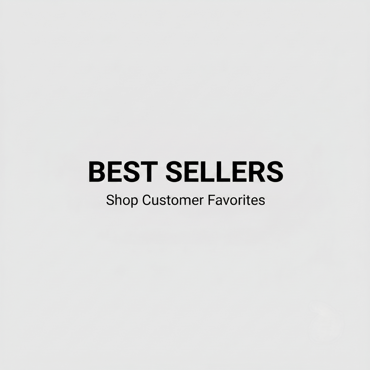 Best Sellers