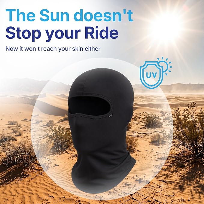 Balaclava for Bikers | Full Face Mask | Pack of 3 | Unisex [DM001]
