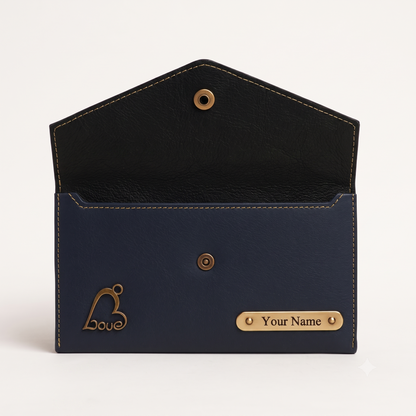 Leather Clutch Purse | Women’s Wallet with Multiple Compartments